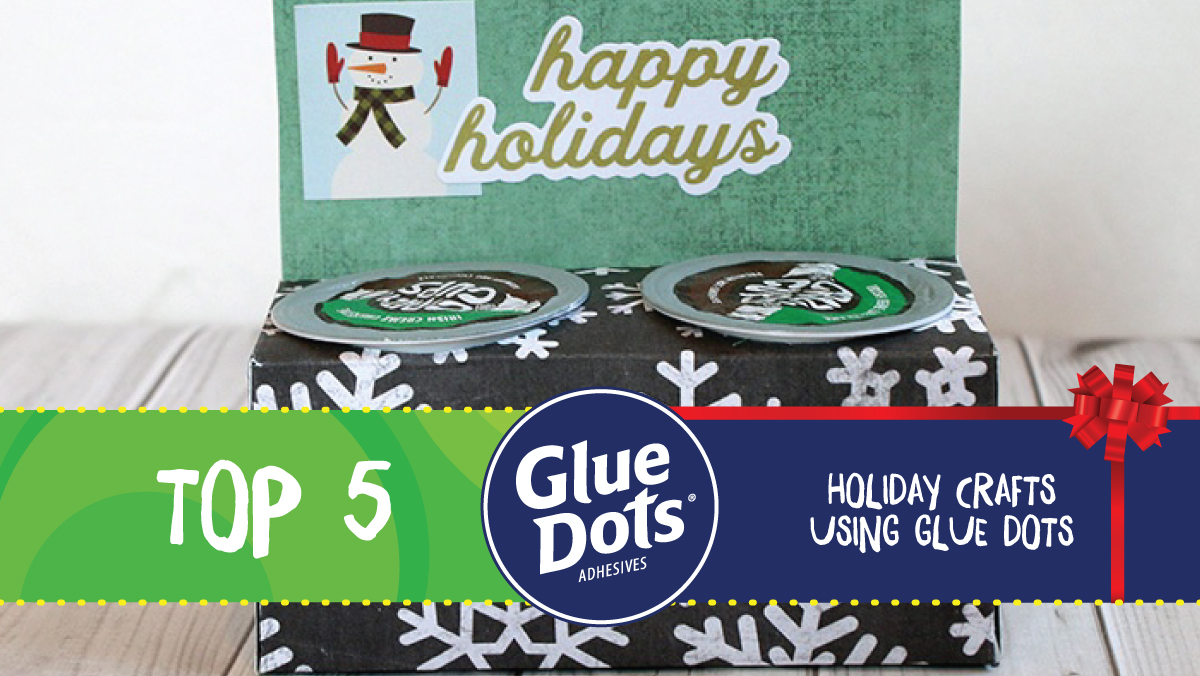 This month, we're sharing our top holiday crafts using Glue Dots! This week’s top holiday craft using Glue Dots, #5 is: ‘Hot Cocoa Holder’! bit.ly/2XErgaW