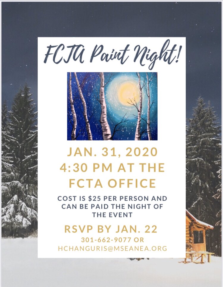 MyFCTA's tweet photo. Mark your calendars for this fun event! https://t.co/bRBqtMweTq