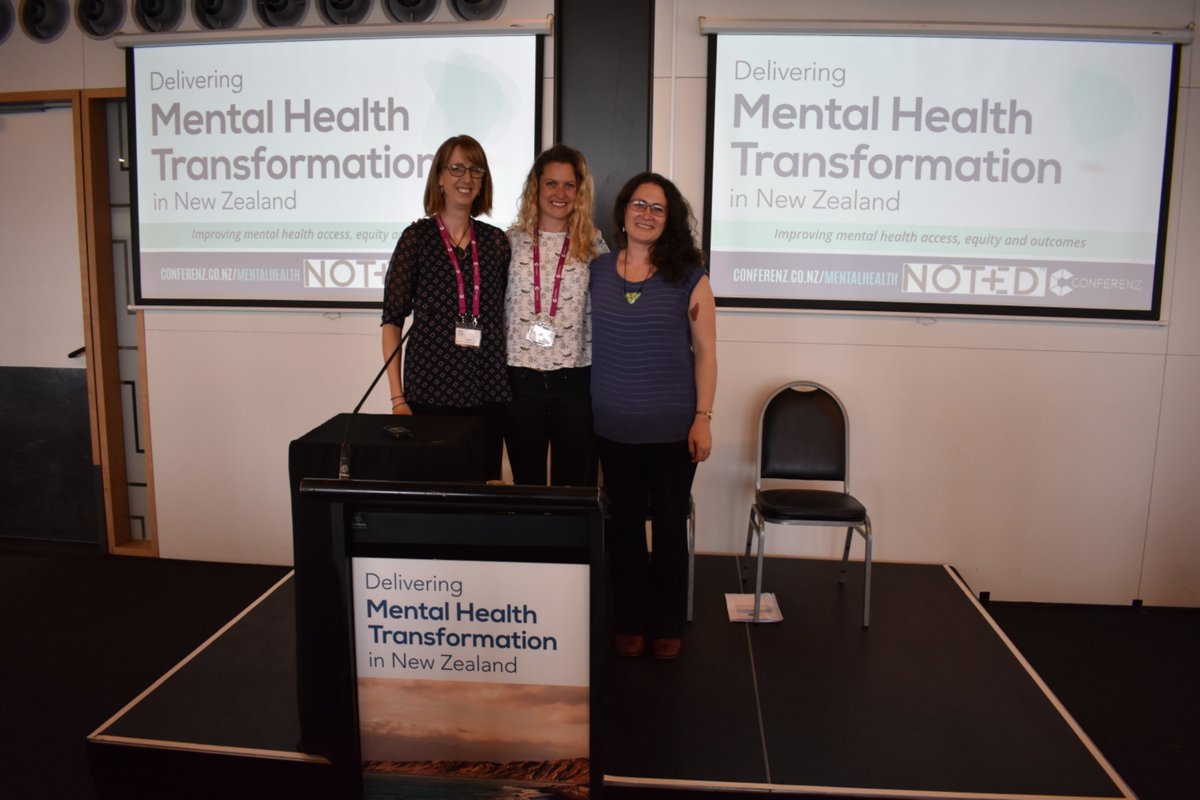 MT_Barr's tweet photo. We took Aotearoa Therapists with Lived Experience Network (#ATLEN) to a conference for service providers this week and got a great response, with th right amount of outrage at the instances of discrimination we shared. @ReadReadj maybe it's a tipping point in more ways than one? https://t.co/dvGPS2U1va