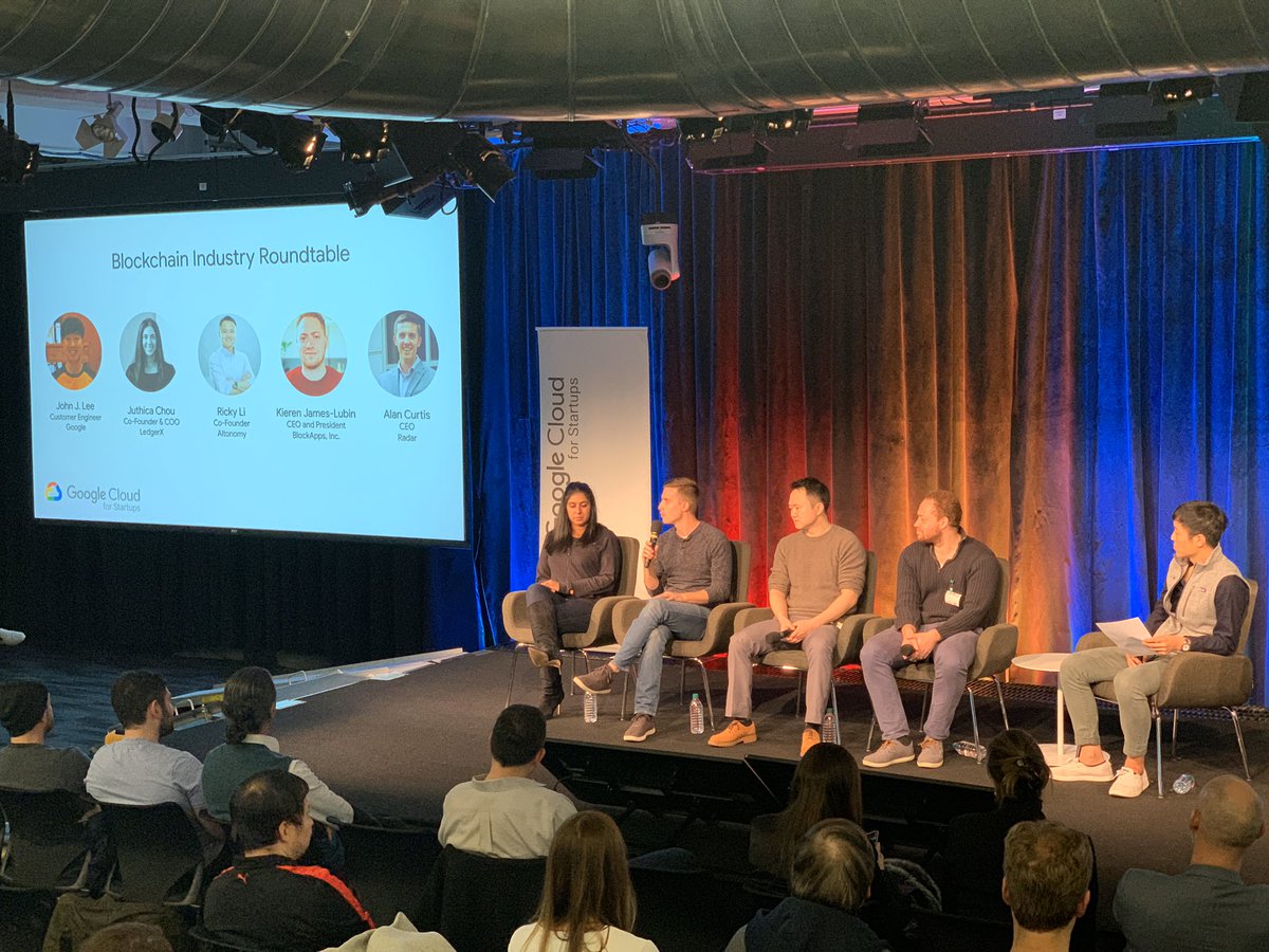 chartneey's tweet photo. Closing the year with a bang 💥 Blockchain on GCP featuring so many amazing speakers. @jl2fa Is currently moderating an industry panel feat. @juthica @RadarRelay @blockapps @cryptorickyl - DM me if you want to HASH out the details 😏 #GoogleCloudStartups @tejpaul https://t.co/GH7Z9Qb6dX