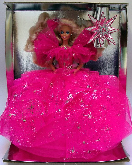 barbie magia delle feste 1990