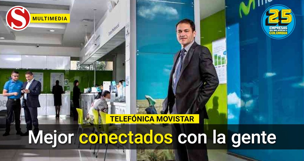 RevistaSemana's tweet photo. #25EmpresasQueMásAportan | En estos tiempos ya no es suficiente que las empresas reporten un incremento progresivo en sus ingresos. Si no trabajan con su entorno y sociedad, pierden la lucha por ser sostenibles. Telefónica Movistar muestra el camino → https://t.co/wmlAcEEqGM https://t.co/OwlTMEYsLq