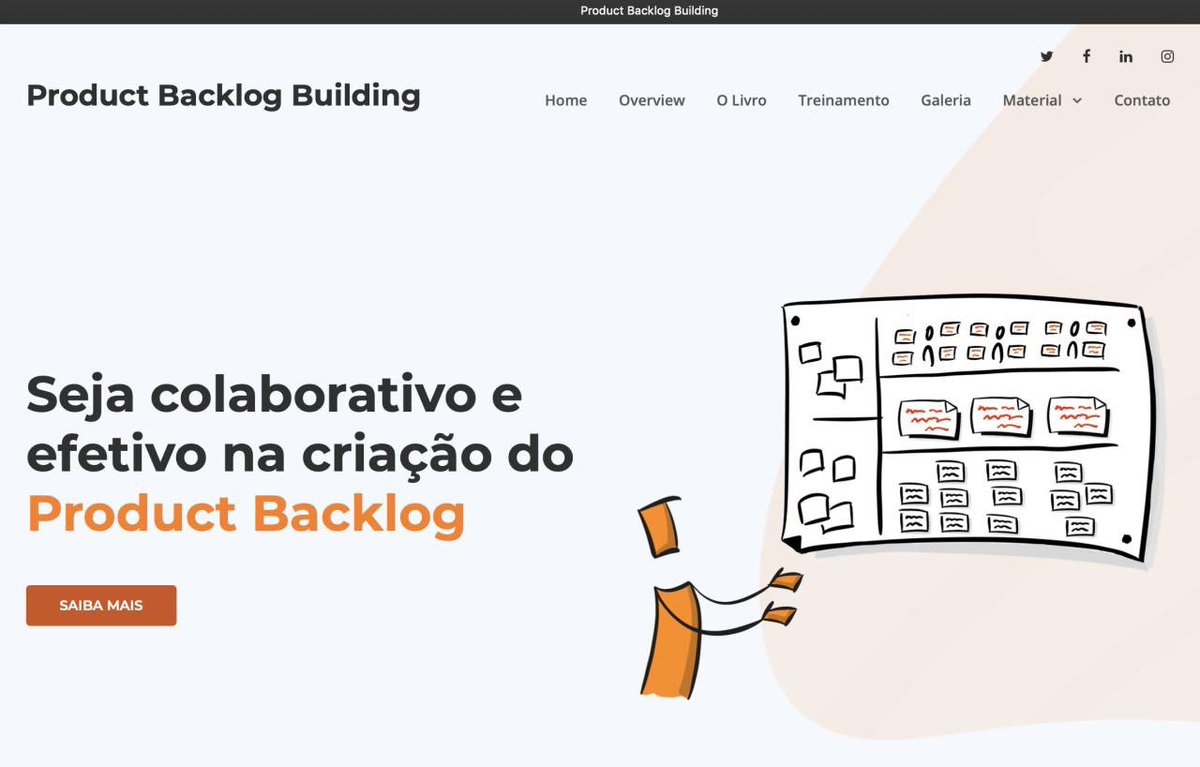 site oficial do PBB :-)
productbacklogbuilding.com.br 

#agile #scrum #backlog #prodmgmt  #PBB  #productbacklogbuilding  #productowner #productownership