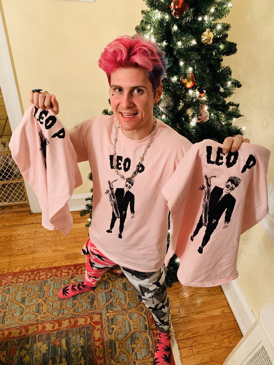 leopfollowme's tweet photo. Leo P shirts are 25$!!! 5$ for shipping domestically and international shipping will be on a case to case basis.  Limited availability!!! (Right now we have S,M,L, and XL) please email leopmerch@gmail.com - only PayPal accepted at this time.  More products coming soon!!!! https://t.co/bCeSU3f2k1