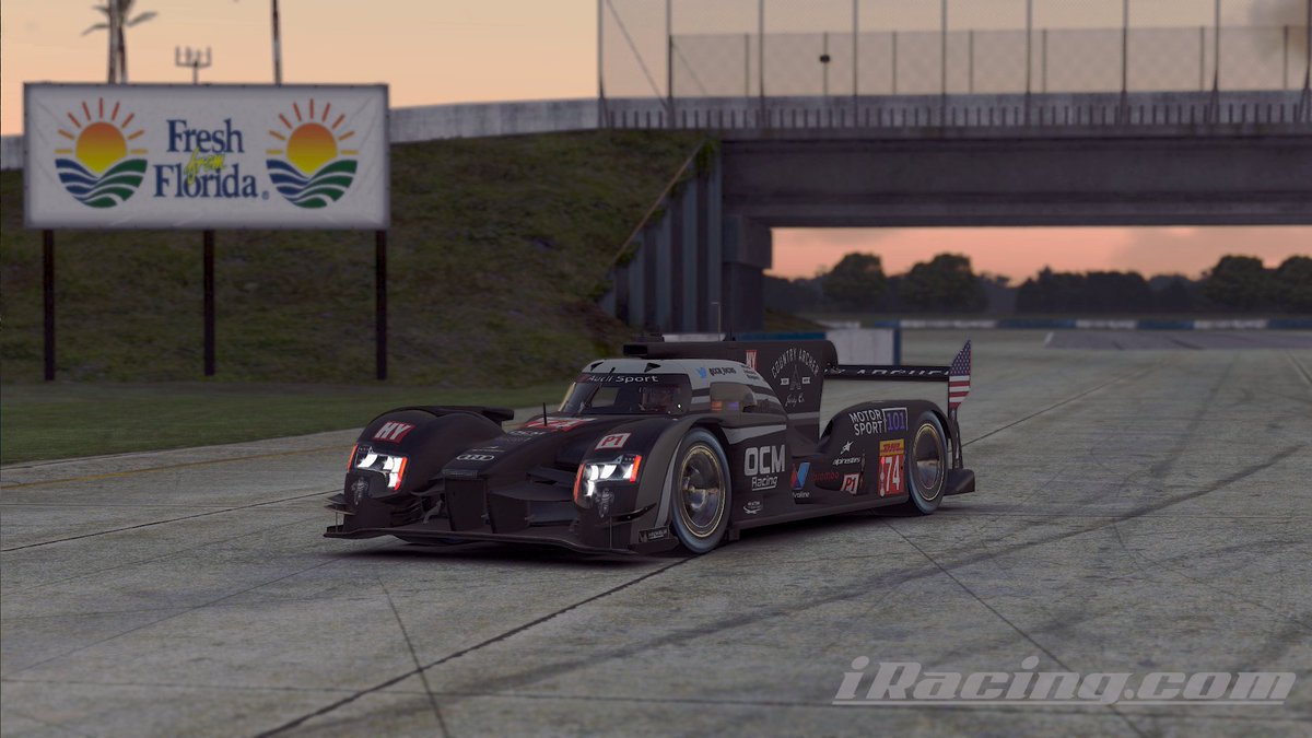 OCM_Racing's tweet photo. May I present to you our 2020 R18 livery! A beautiful textured matte black and grey, with a couple achievements under our belts this year! @tradingpaints https://t.co/7rzlGdr9HJ