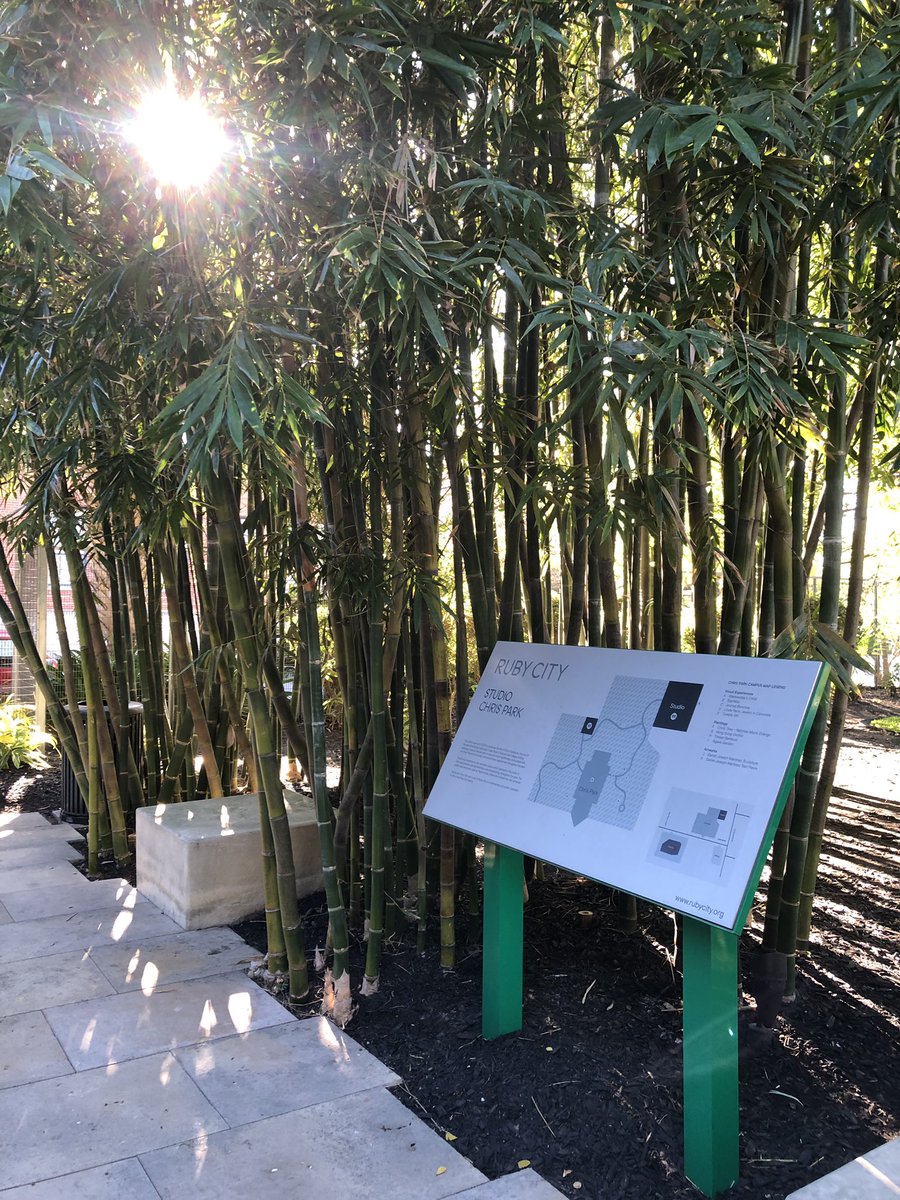 astro_puppy's tweet photo. #ChrisPark “..opened in 2005 to celebrate the life of Christopher Goldsbury, the son of late philanthropist & artist Linda Pace. The park features lush foliage, inviting walkways, areas of repose, sites of play &.. encounters w/ art (conceived by) Teresita Fernández.“
#gorgeous https://t.co/fh2dN7btYS