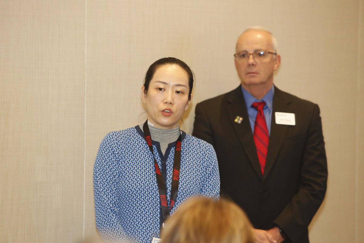 AESAnetwork's tweet photo. At this year's conference, we were happy to introduce our colleague from China, Annie Wu. Annie, and John Bass, AESA COO, spoke at a break out session about connecting Chinese and American students. More info? Contact John Bass! #AESA_ac19 https://t.co/b145qy6dnK
