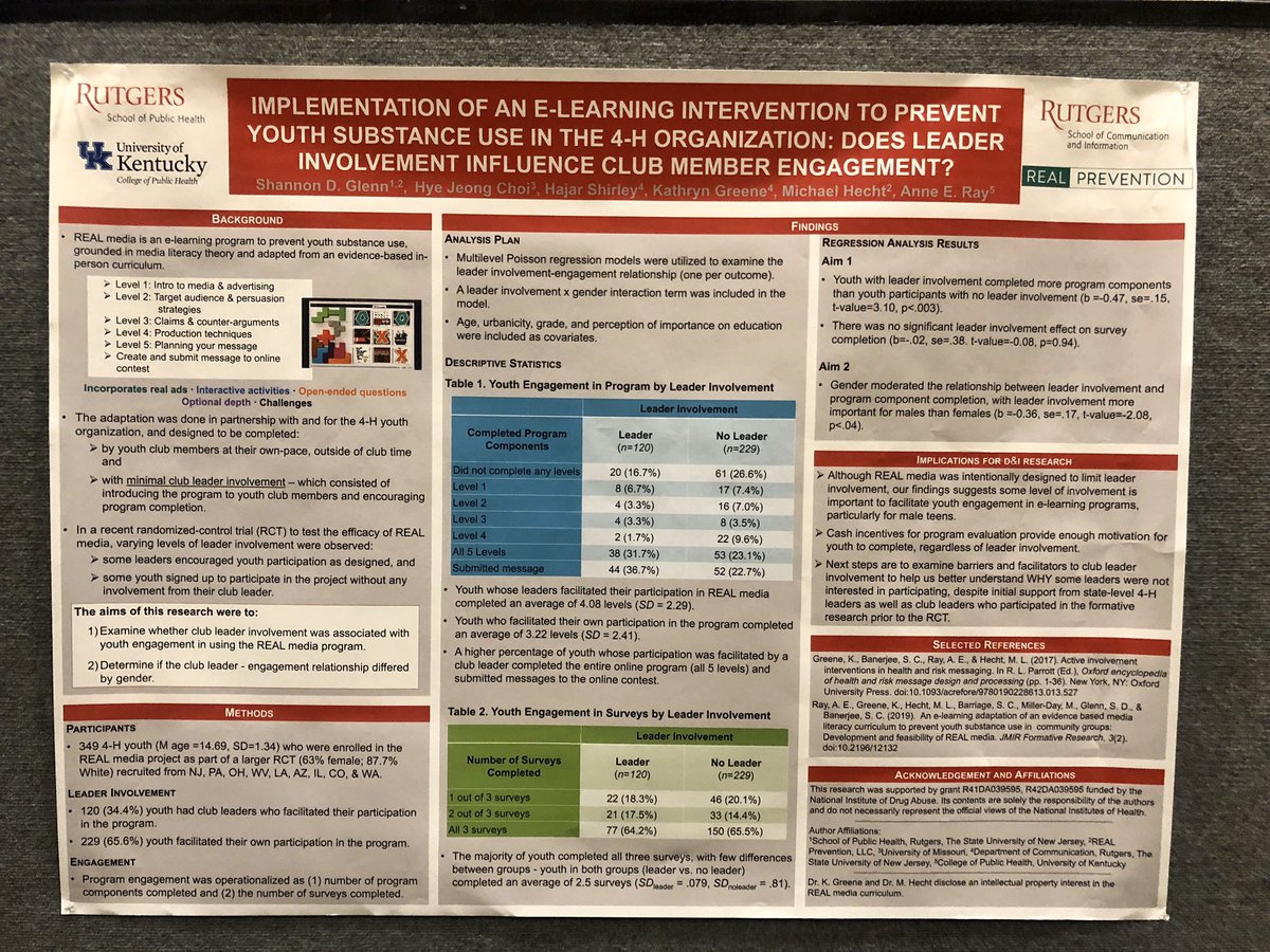 Shannon_DGlenn's tweet photo. Great experience presenting at the #DIScience2019 Conference in Arlington, VA this week. Very thankful for my amazing mentor, @AnneElizbethRay who guided me through this process. https://t.co/V1BlFmJFt5
