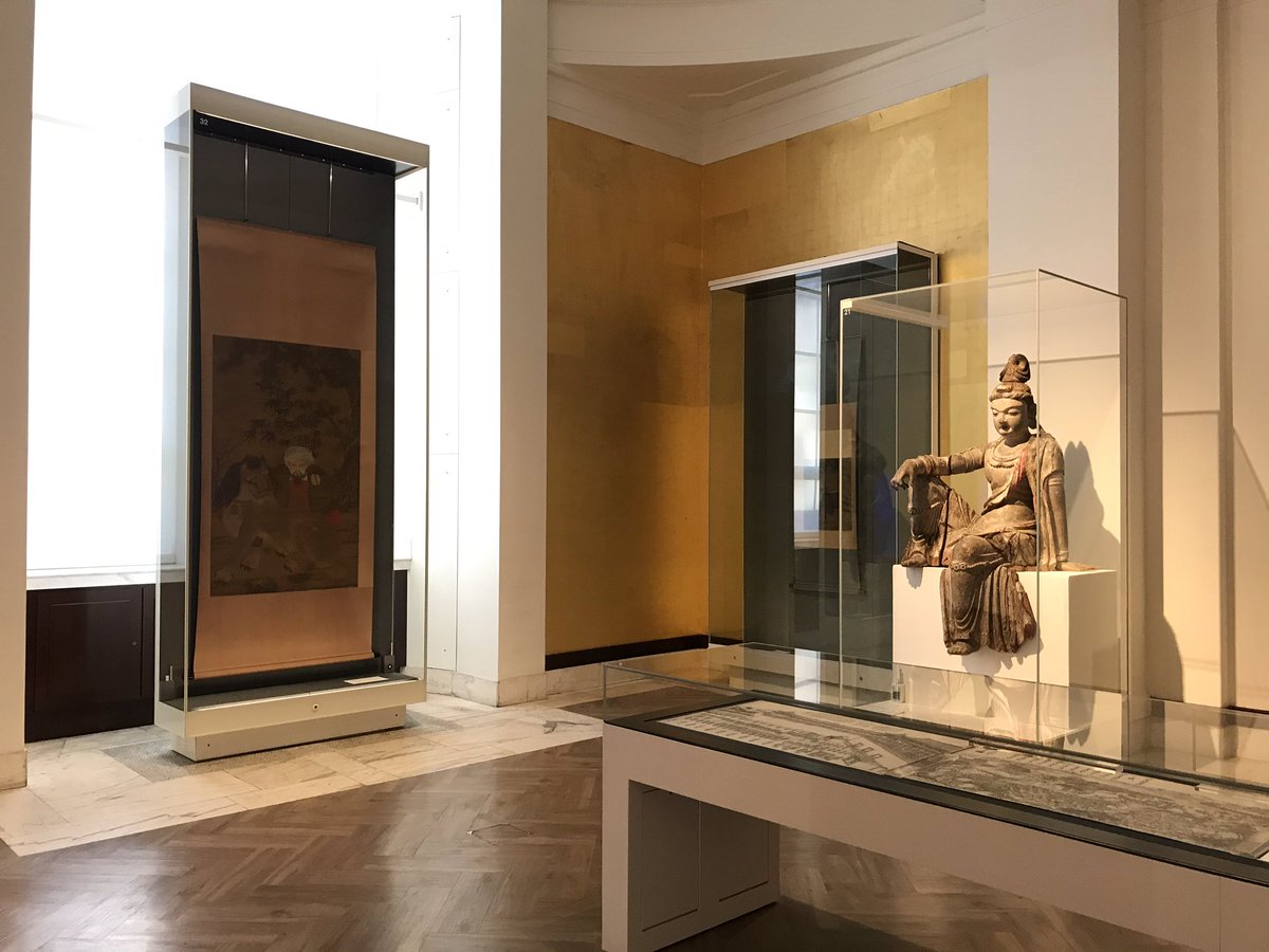 New rotation of Chinese painting and prints ready for tomorrow when the Hotung Gallery <a href="/britishmuseum/">British Museum</a> reopens.