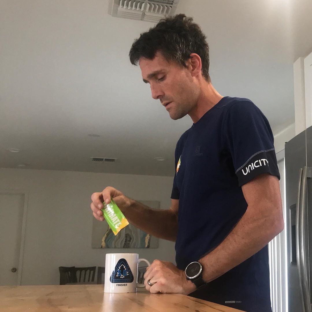 Unicity's tweet image. "Heading out for round two today! Training is heating back up. Thankfully the weather in Arizona is not 🤣 What is everyone else training for this Fall?" @zbitter keeps his energy and mood UP with Unimate! 🔥 #UnicityisMe #Unimate #Unicity