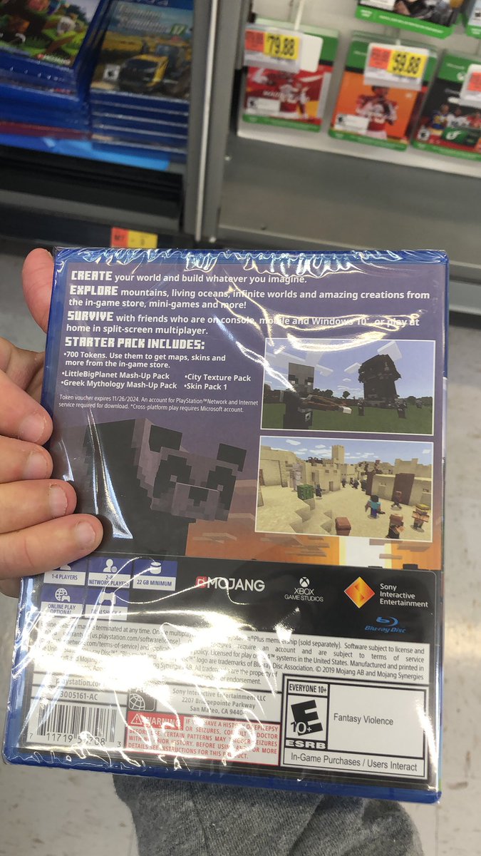 На сайте Best Buy появилась версия Minecraft для PS4 с обновленным движком