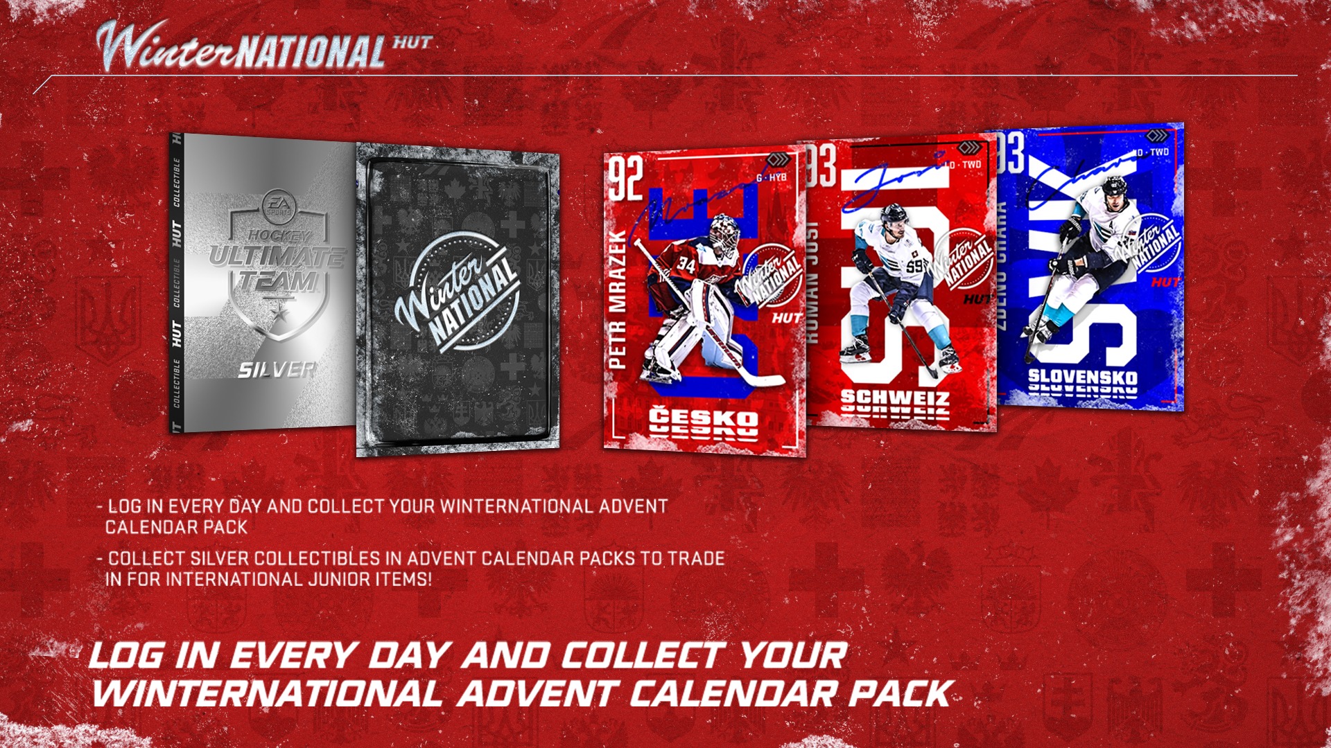 EA SPORTS NHL on X: The HUT Winternational Event is here ⛄⛄⛄ Mrazek, Chara  and Josi Master Items 😍 Advent Calendar with fun rewards every weekday 😱  and a 91 Overall Quinn