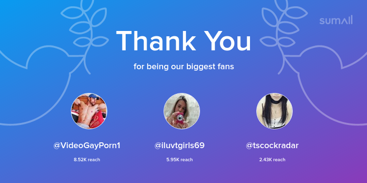 BlokesFeetDaily's tweet photo. Our biggest fans this week: VideoGayPorn1, iluvtgirls69, tscockradar. Thank you! via https://t.co/8d7AfdJ9jp https://t.co/NvAicj8nl7