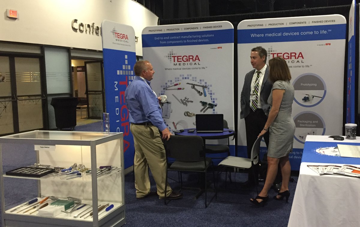 TegraMedical's tweet photo. We're looking forward to the final #DeviceTalks event next week. Be sure to stop by booth 401 if you're attending and ask about our #TrueEndToEnd solutions for your #medicaldevice #manufacturing. https://t.co/8Q6Sq75PiU