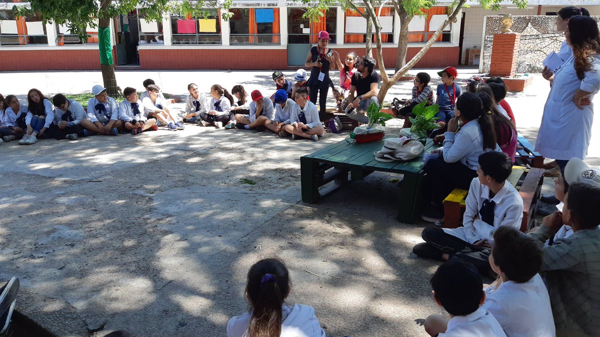 eliseli_'s tweet photo. Qué lindo el vínculo que iniciamos hoy!! 5to y 6to de la #esc339 y 4to del club de niños de @CEdProvidencia estuvieron compartiendo sus proyectos e intercambiando ideas. Gracias @Luchoarocha, Natalia y Tito por la iniciativa! https://t.co/yShHpWwgnK
