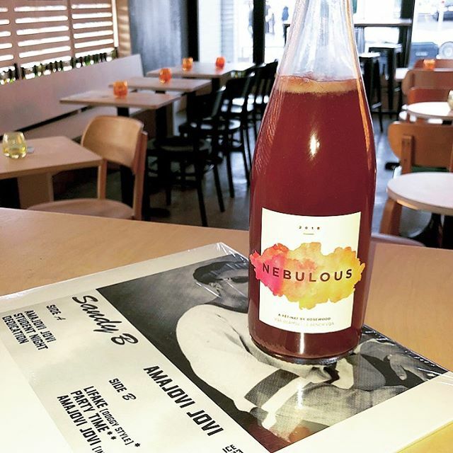 Just arrived! Nebulous is a proper fiz with a healthy dose of country funk from <a href="/rosewoodwine/">Rosewood Wine & Mead</a>. Yes the bottle  in the picture is currently empty, yes we have more, and yes we have musical selections tonight from <a href="/banumim/">[a]ftab</a>, just ahead of her set at the new… ift.tt/2OZ9EU8