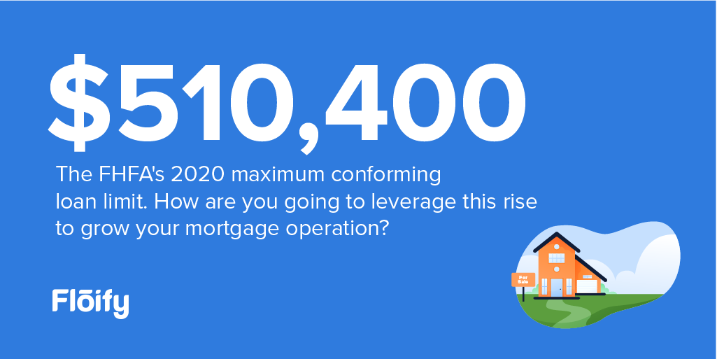 Floify's tweet photo. As conforming loan limits rise, the door is widening for more borrowers to enter the market. Are you prepared to capitalize on the opportunity for higher loan volumes? Sign up for a demo to discover how our #digitalPOS system can assist. 

👉https://t.co/hcTLPv2Fiv https://t.co/b2cKaWRKZS