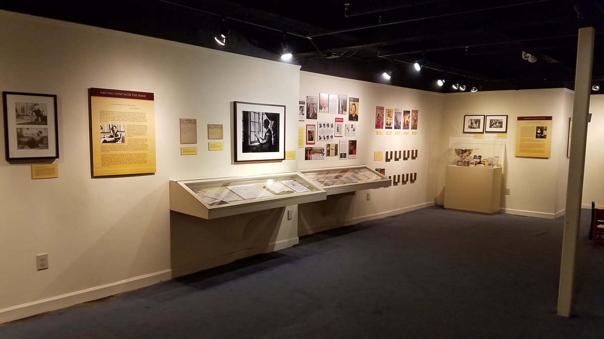sarahkaybierle's tweet photo. Made a quick stop at the Margaret Mitchell House @ATLHistCenter to see where the author wrote "Gone With The Wind." Since I've researched and written about that book/movie/influence for @EmergingCWBlog @siupress essay collection, it was a great field trip. #gwtw #seeatlanta https://t.co/8mJBEsZbWc