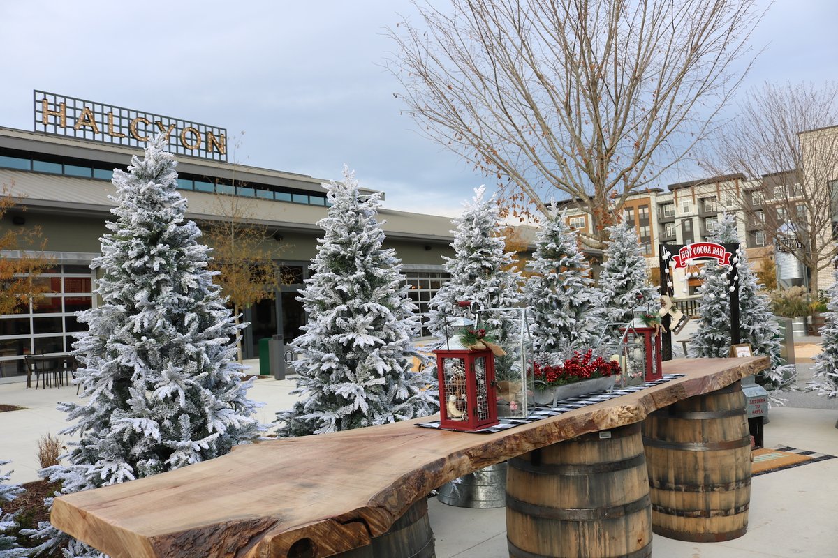 RocaPointPtnrs's tweet photo. The holidays have arrived at our mixed-use development @VisitHalcyon. In celebration, a slew of seasonal events will take place at the property, including Santa’s arrival tomorrow and an Ugly Sweater Christmas Bar Crawl @CummingLocal #HalcyonHolidays https://t.co/9162f8jAMt https://t.co/LI5hmB4Dao