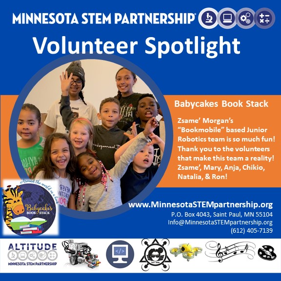 MnSTEMpartners's tweet image. &quot;Our babies, our legacy!&quot;  Minnesota STEM Partnership celebrates tonight the volunteers, trainers, mentors, coaches &amp;amp; site leads that make positive change in our community! 
#stem #steam #urbanrobotics #urbandrones #urbancoding #urbandata #FLL #FTC #FLLJr #powerupitmn
