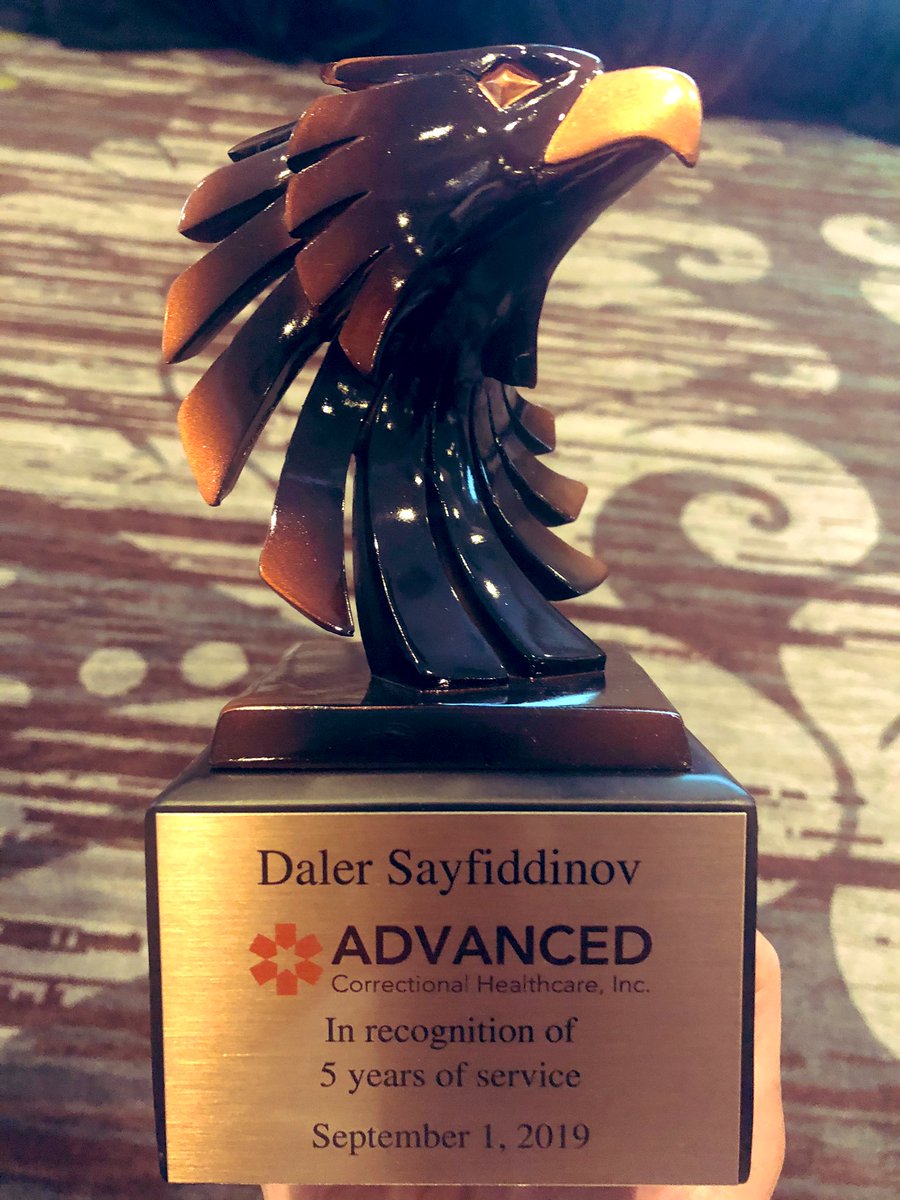 daleritf's tweet photo. Received my 5 years award !!! https://t.co/hUbMHkg188