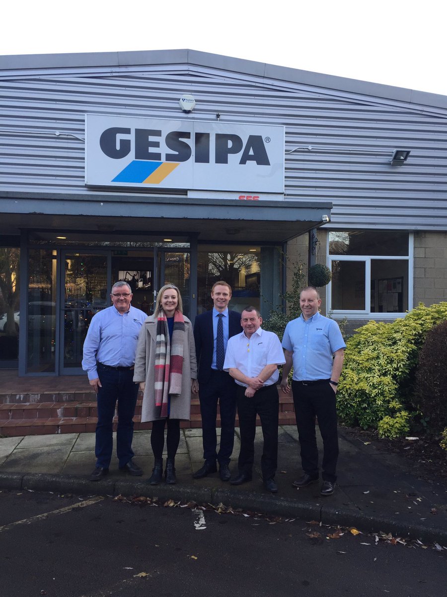 Great to visit <a href="/GESIPA_UK/">GESIPA®</a> with <a href="/trussliz/">Liz Truss</a>, an awesome #Keighley business right at the forefront of engineering, manufacturing &amp; technology. Great to have a conversation about the opportunities which lie. 

#StandingUpForKeighley #BackingBusiness