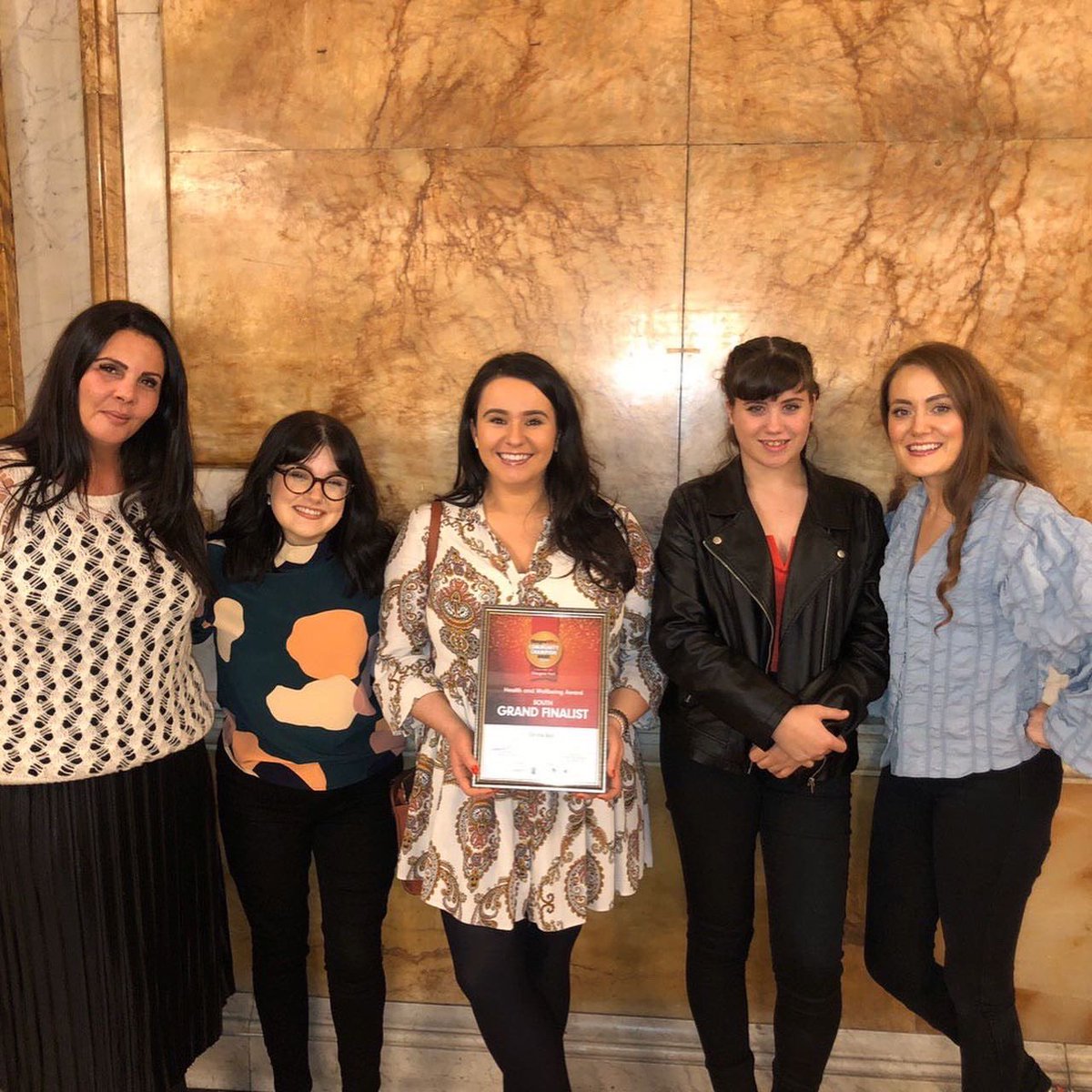 OnTheBaw's tweet photo. Thanks to everyone who nominated us for tonight - An absolute pleasure to be amongst such amazing folk from all over Glasgow! Thanks to Sharon + Rachel from @RYA_YOUTHCLUB for coming along with us ✊🏽♥️✨💚 #CommChamps @Glasgow_Times https://t.co/6bCcdpr9iw