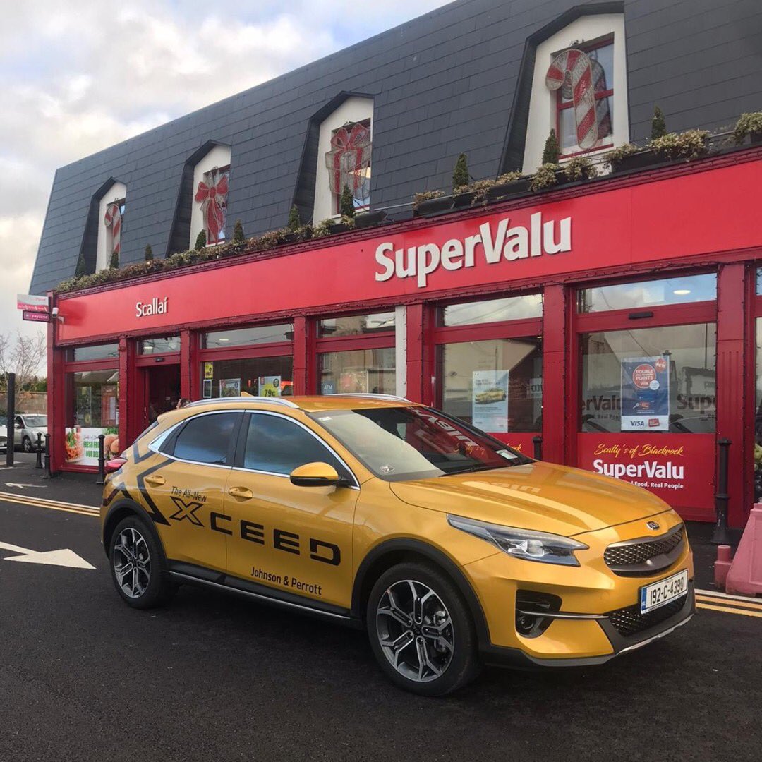ScallyBlackrock's tweet photo. Crossover to Johnson & Perrott Douglas the home of KIA in Cork to get your 201 XCeed with 0% Finance & a €500 SuperValu gift card with every purchase up to 18th of December.
Don’t delay, these offers are for a limited time only.
#XCeed #KiaCork #JPMG #SuperValuGiftCard https://t.co/exibKreNMw
