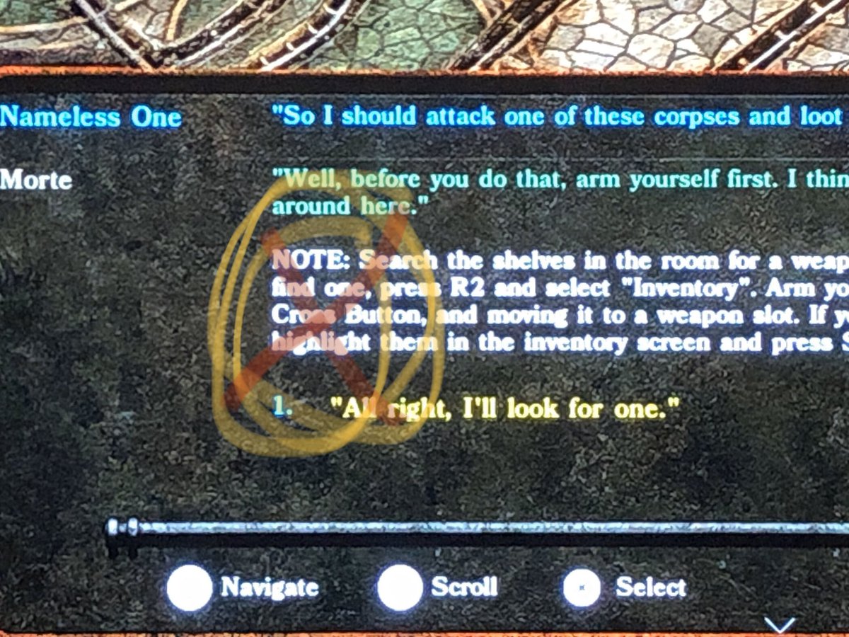 RobProjectPlay's tweet image. I don’t even care if Planescape: Torment tells me so, I ain’t calling it the damned ‘cross’ button! #PS4 #PlayStation #XButton