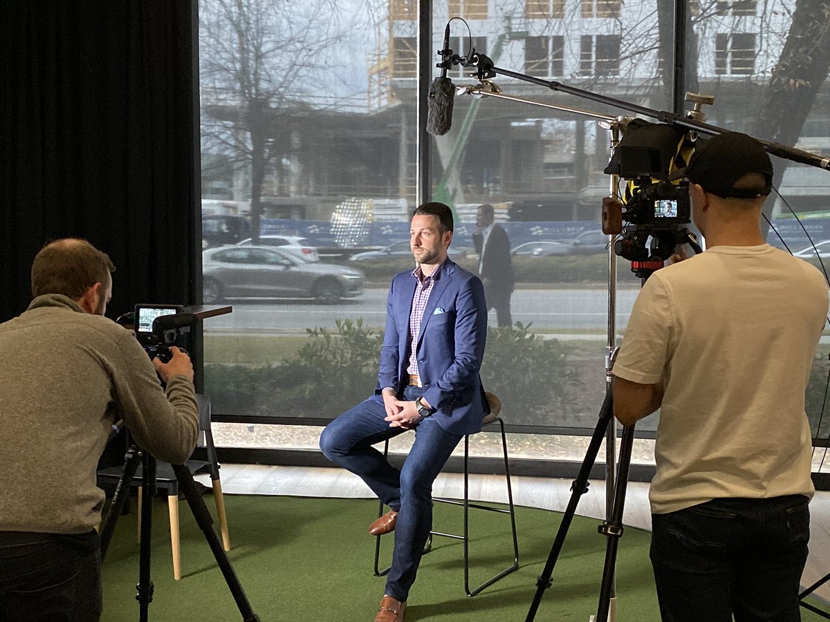 justinmcdon's tweet image. Excited for this awesome video content we filmed today with a few @RambleChat customers! Good things ahead.