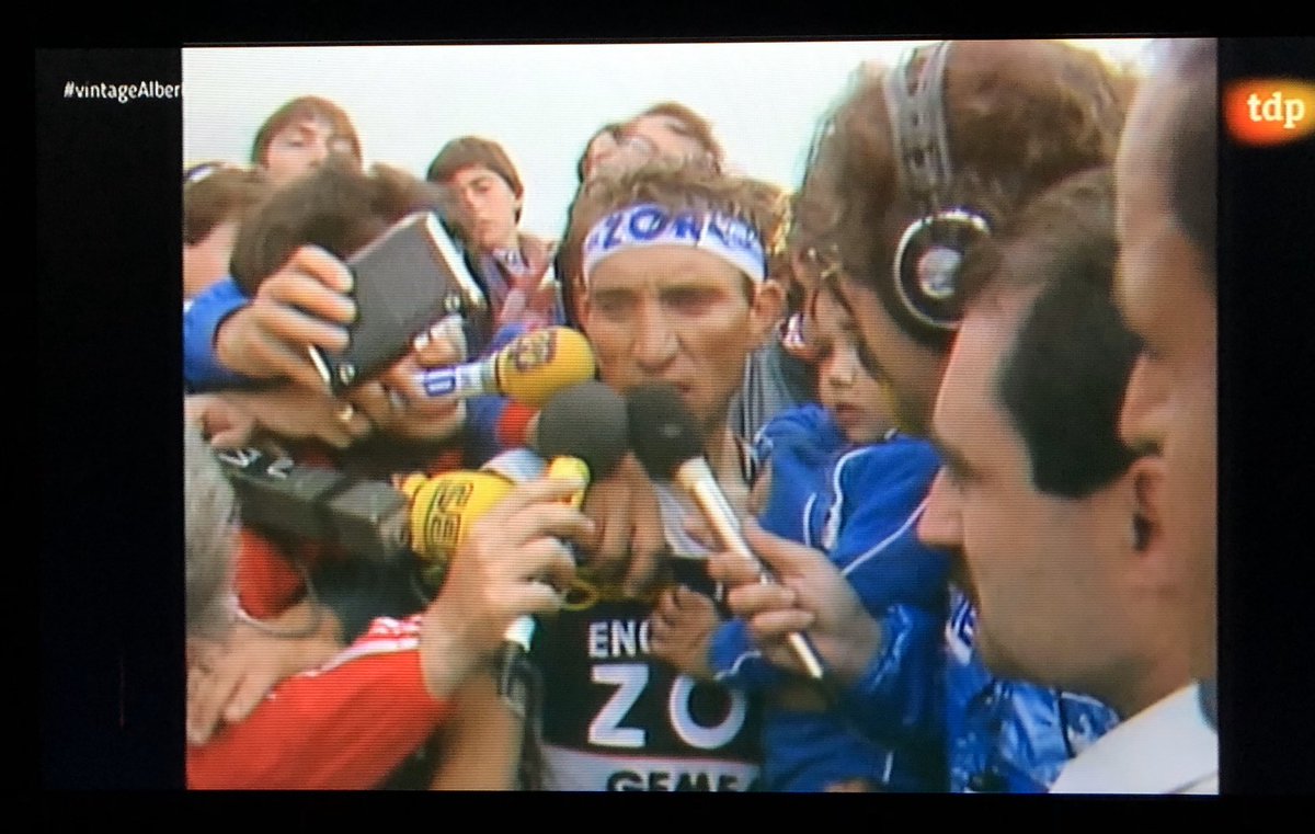 Enhorabuena <a href="/PacoGrandeTVE/">Paco Grande</a> por este #vintagealbertofernafez2  gran trabajo por traernos recuerdos de este gran corredor y mejor persona! Bravo!! Buenísimas imágenes de un luchador nato!!