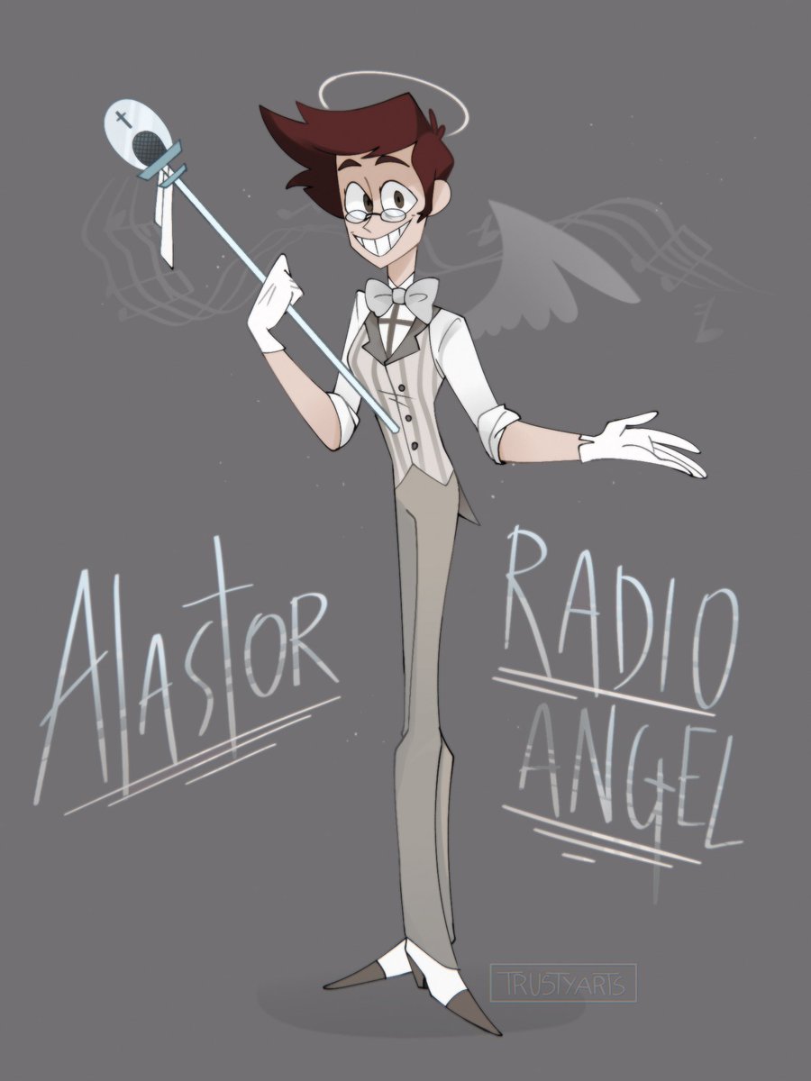 #HazbinHotelFanart #HazbinHotel #Alastor #myart
Radio Angel
