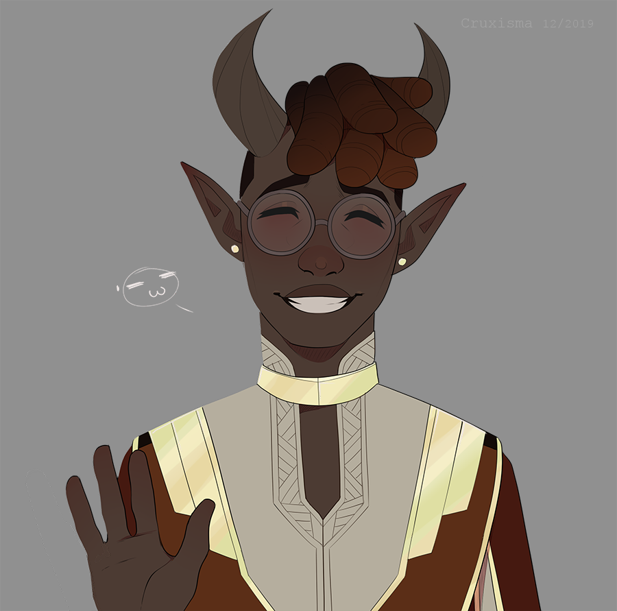 Quickly fixed my Kazi doodle😅 (reupload)