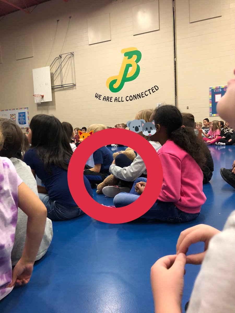 bnb_rm_4's tweet photo. Rm. 4 motivation: getting to have Puppy sit with you through a lesson. This lucky student had puppy for a lesson and I forgot to get him before the assembly. She was clearly making sure he also participated 🥰😂 https://t.co/KWQNhx67e5