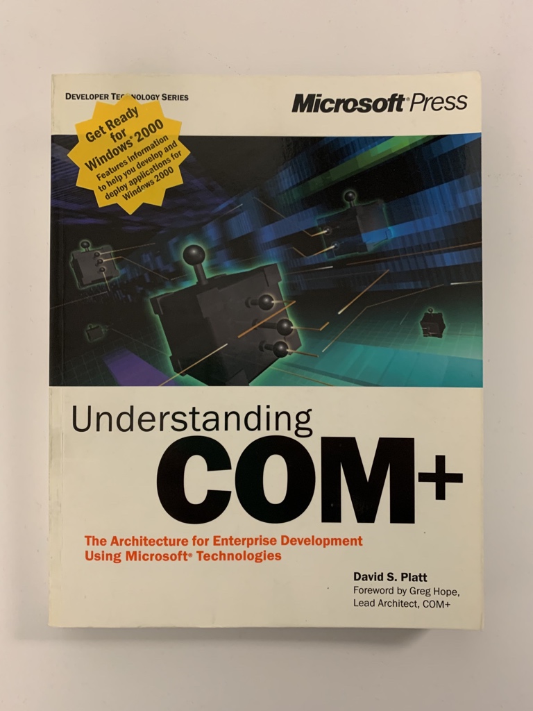 TommyLee's tweet image. Like this tweet if you know what COM+ is. Another rare find in one of Microsoft’s many office supply rooms!