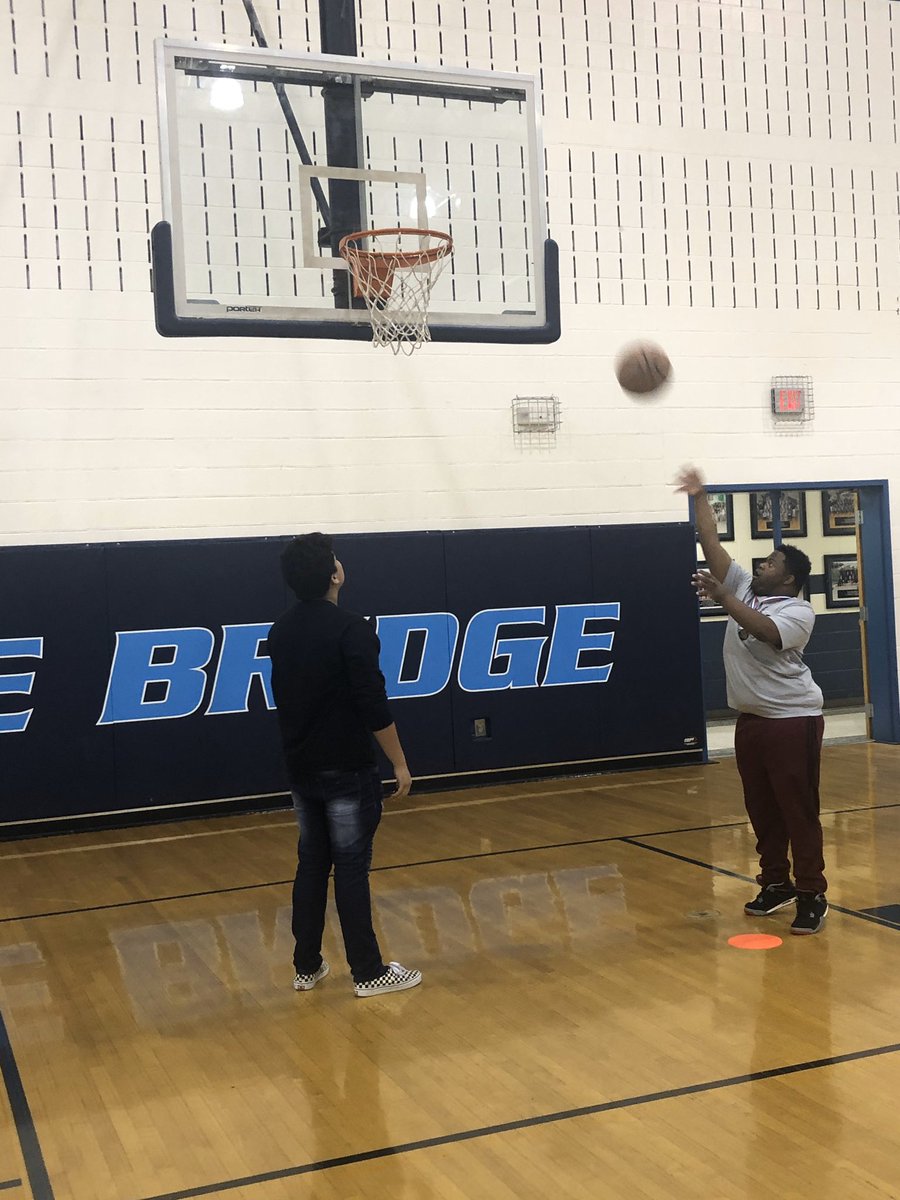 UVACAPE1's tweet photo. Unified Basketball team is slowly forming @StoneBridgeLCPS! So proud of these students! #inclusivelcps2019 https://t.co/w8OEGrrVBw