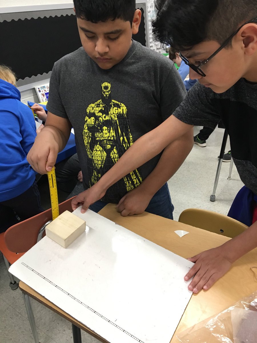 eliz_mize's tweet photo. It was a good week for friction. #5thgrade science https://t.co/jyHXL9e0EE