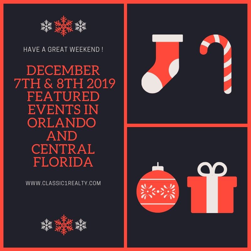 Classic1Realty's tweet image. This weekends featured Orlando and Central Florida Events :)  classic1realty.blogspot.com/2019/12/this-w… #featuredevents #orlando #centralflorida