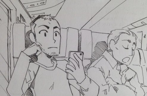 javierbolado's tweet image. This is the worst part of a trip... the endless journey spent on a plane ✈️ going back home 🏠they only thing I ask is a good travel partner 😅 #traveler #travel #goingbackhome #artistontheroad #draw #drawing #freehand #sketch #sketching