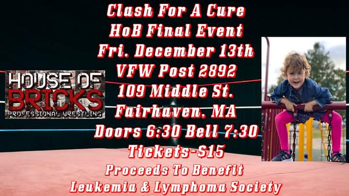 HoBWrestling's tweet photo. #NextFridayNight
@HoBWrestling #ClashForACure
#FairhavenMA #HoBFarewellTour #LastStop

https://t.co/C3PzBgEdZu https://t.co/614Ly6WvtK