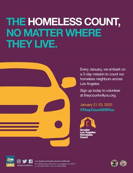 mridleythomas's tweet image. #LAhomelesscount2020 will ensure all @CountyOfLA homeless neighbors count.  Thousands of volunteers will hit the streets in January. Sign up to volunteer for the largest Count in the nation! 
theycountwillyou.org #TheyCountWillYou @EveryoneIn_LA @LAHomeless