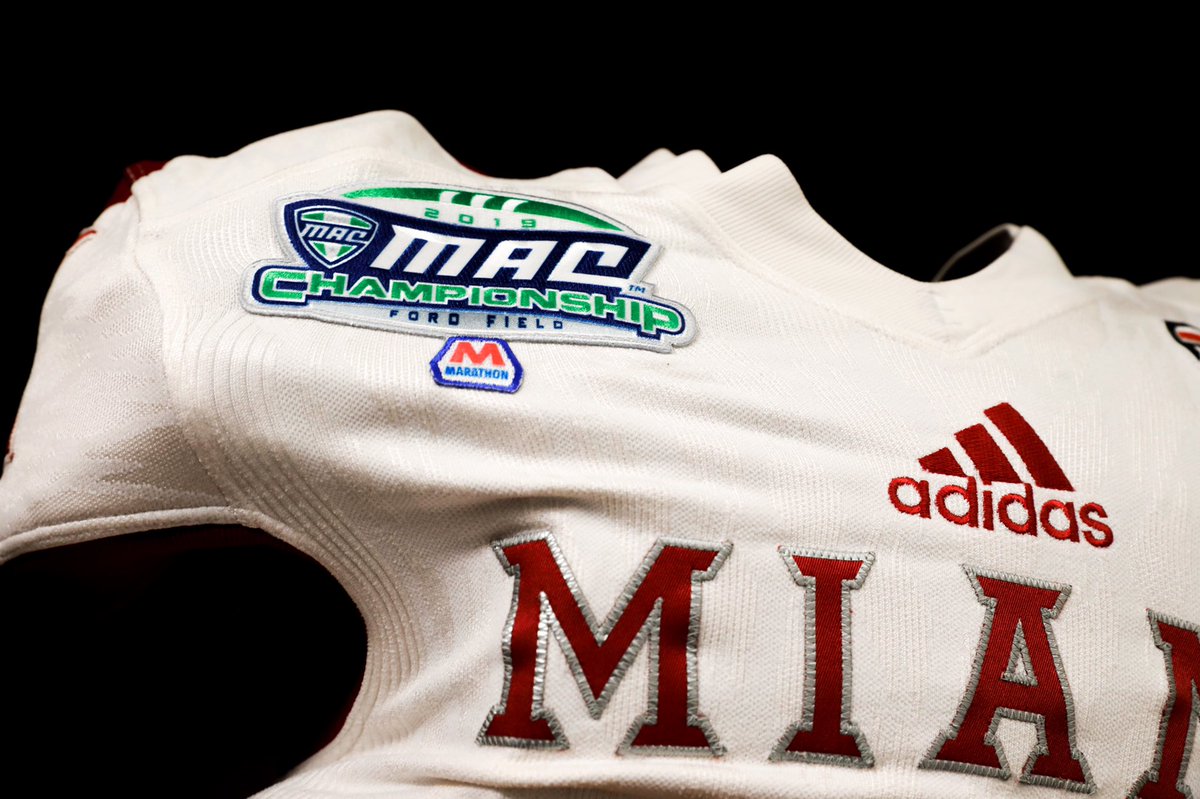 MiamiOHFootball's tweet photo. Championship attire #RiseUpRedHawks https://t.co/ykLBZy9KrS