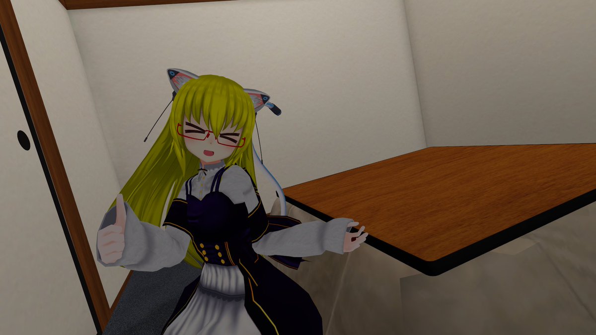 Yunomi_san_'s tweet photo. みなさん！遂に私の新しい寝床が見つかりました！（最近VR睡眠は全然）

【PIANNA'S KOTATSU WORLD】

炬燵の中に入れます！

誰もがうぃんたーしーずんで一度は夢見るあの空間！！

炬燵の赤外線に熱されて体が熱くなったら外に出てクールダウン！ねこの中でも大人気！

#VREchat
#VRChat_world紹介 https://t.co/lhbpLfge0W