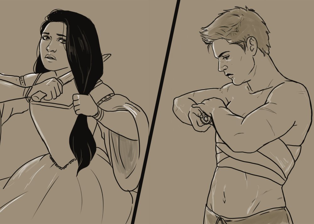 “December 06 Extra
(The prompt was Mulan AU so I had to include the...