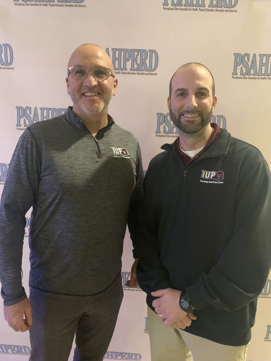 <a href="/IUPedu/">Indiana University of Pennsylvania</a> was well represented with Dr. David Lorenzi receiving the Elmer B. Cottrell Award and Dr. David Wachob receiving the University Physical Education Teacher of the Year. <a href="/HpeIup/">IUP HPE</a> #innovateHPE