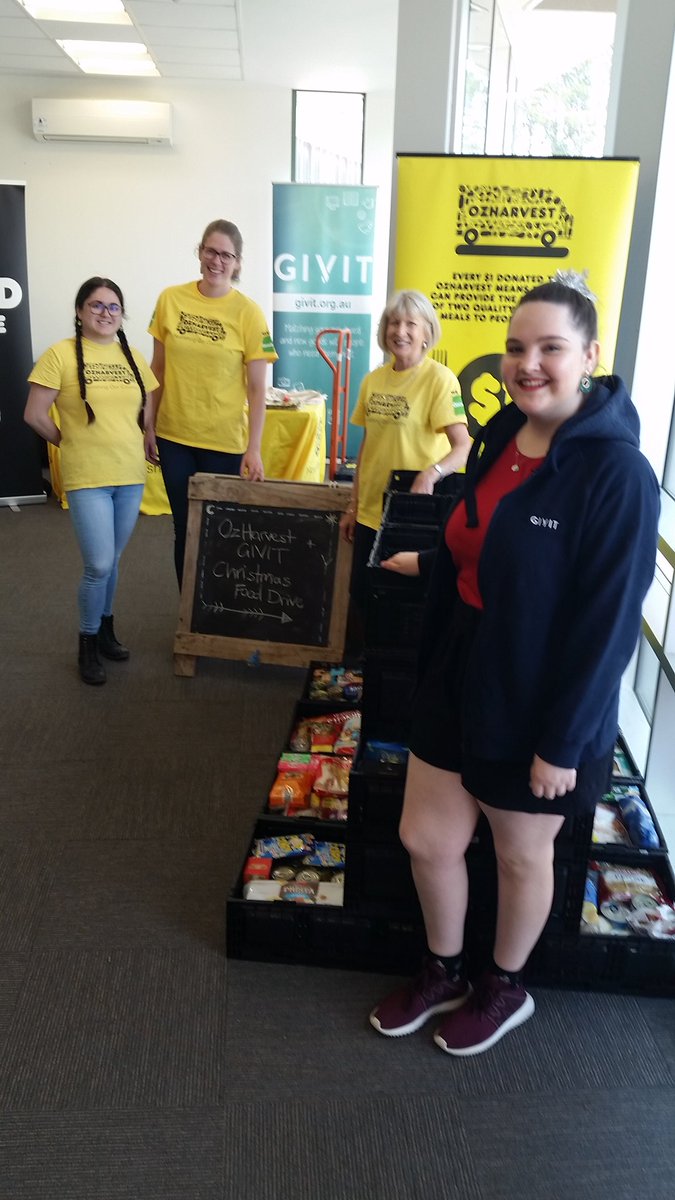 Say hi to the <a href="/GIVIT_AUS/">GIVIT</a> and <a href="/OzHarvest/">OzHarvest</a> volunteers as you wander through the <a href="/Handmademarket/">HandmadeCanberra</a> this weekend! The community is being very generous with non-perishable food donations! <a href="/Canberra/">CBR</a> #awesome
