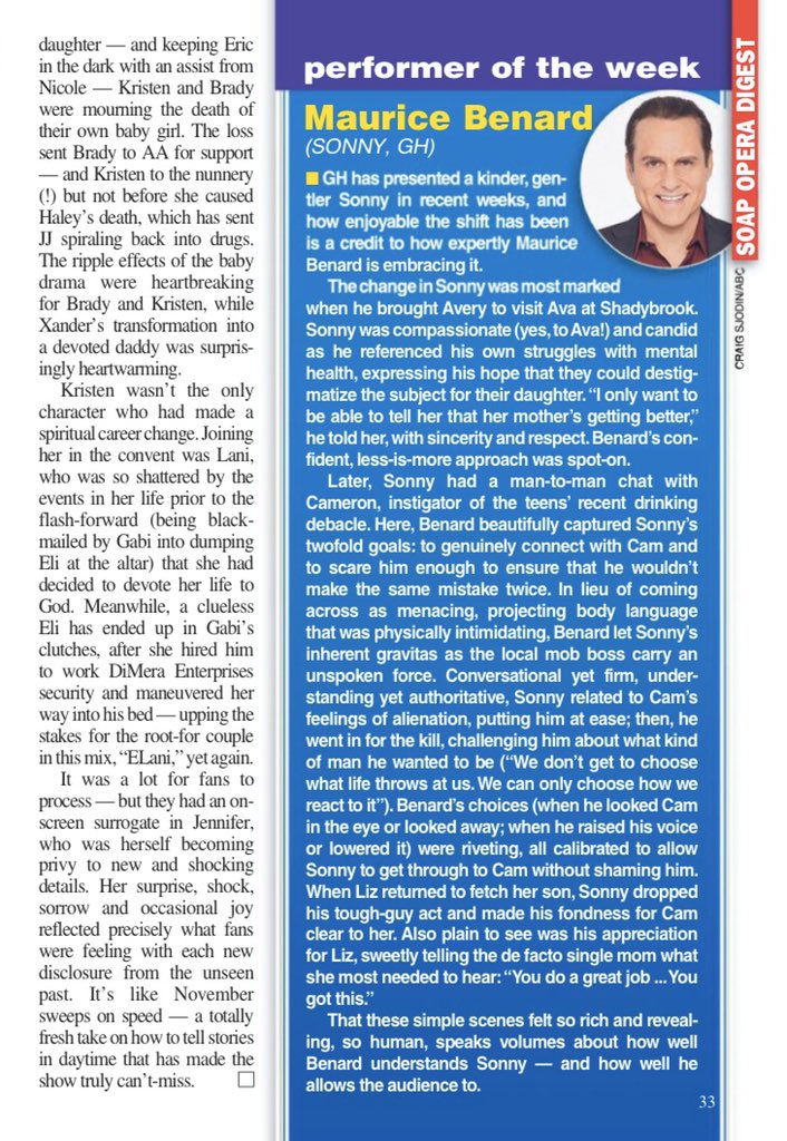  #Cin pictured in SOD Editors’ Choice.   #Days  #TimeJump