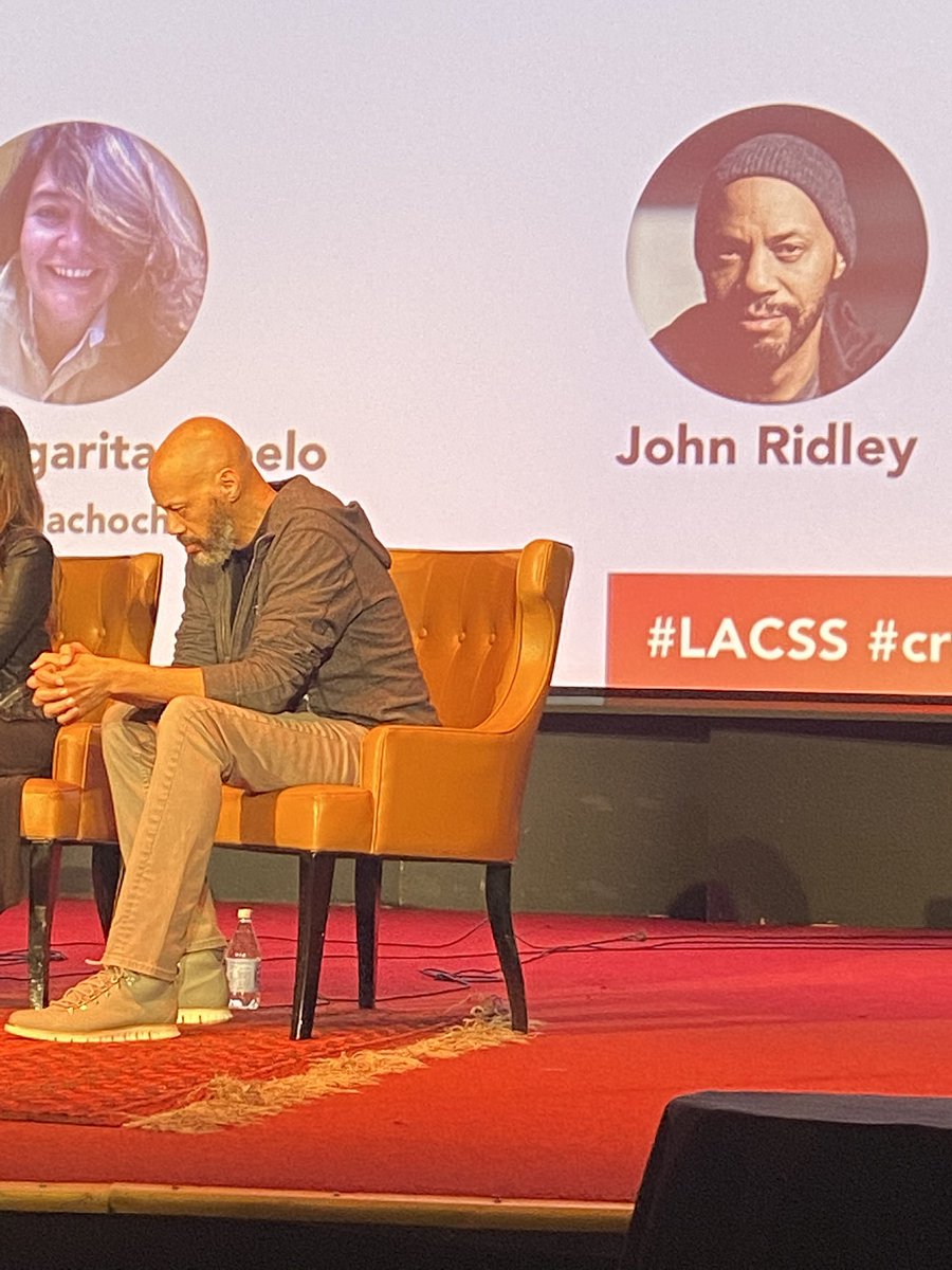seedandspark's tweet photo. “The poppy fields of acceptance is where we go to die.” — John Ridley at our #LACSS #screenwriting panel.
We’re gonna put this on a shirt, okay? OKAY. #shotoniphone @nostudiosmke https://t.co/NALdRDSQvy