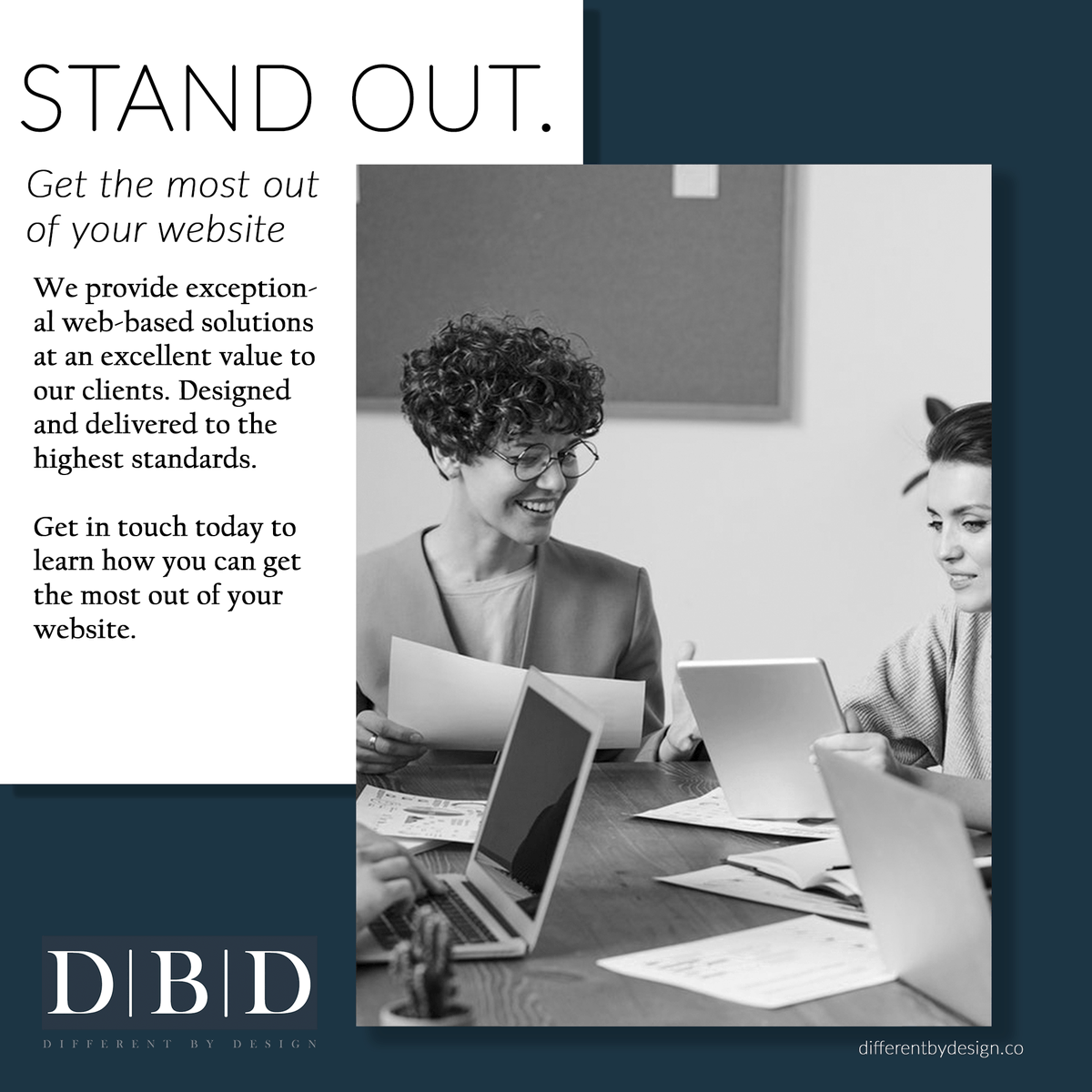 Do you need a website? Get in touch to learn how we could build a custom website designed to meet your goals.

differentbydesign.co

#webdesign #webdesigner #webdesignagency #findapro