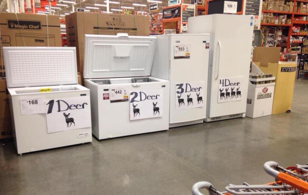 Rex Masters on Twitter "How they sell freezers in Wisconsin https//t